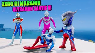 ULTRAMAN CANTIK MARAH SAMA ULTRAMAN ZERO DAN ULTRABOY YANG KEDUANYA SAMA NAKAL -  GTA 5 MOD ULTRAMAN