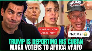 MAGA Cubans Voted for Trump Now He’s Deporting Them to AFRICA #fafoseason