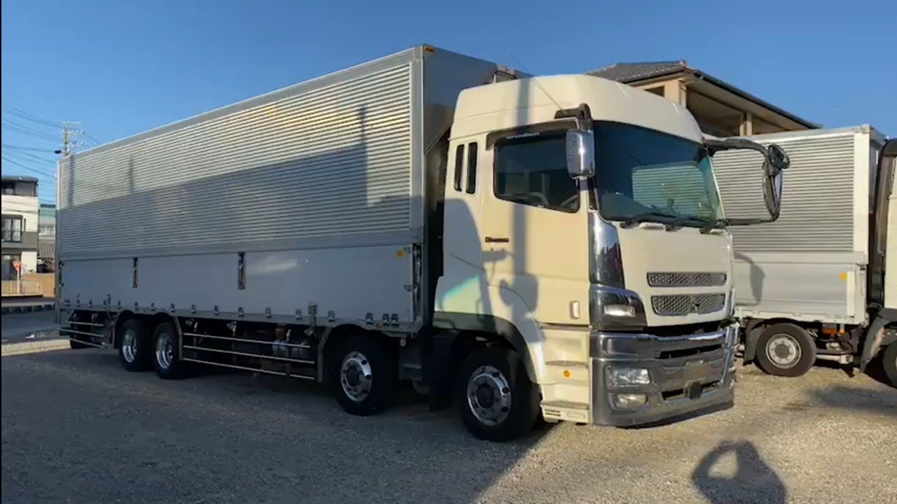 FUSO SUPER GREAT 12 WHEELER WINGVAN BUDDY 6M70 ENGINE SINGLE EGR