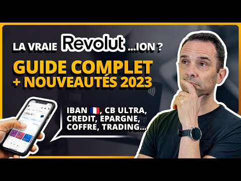 🥊AVIS REVOLUT 2024 : TEST du compte avec IBAN français, cartes, crédits, épargne, trading, coffre