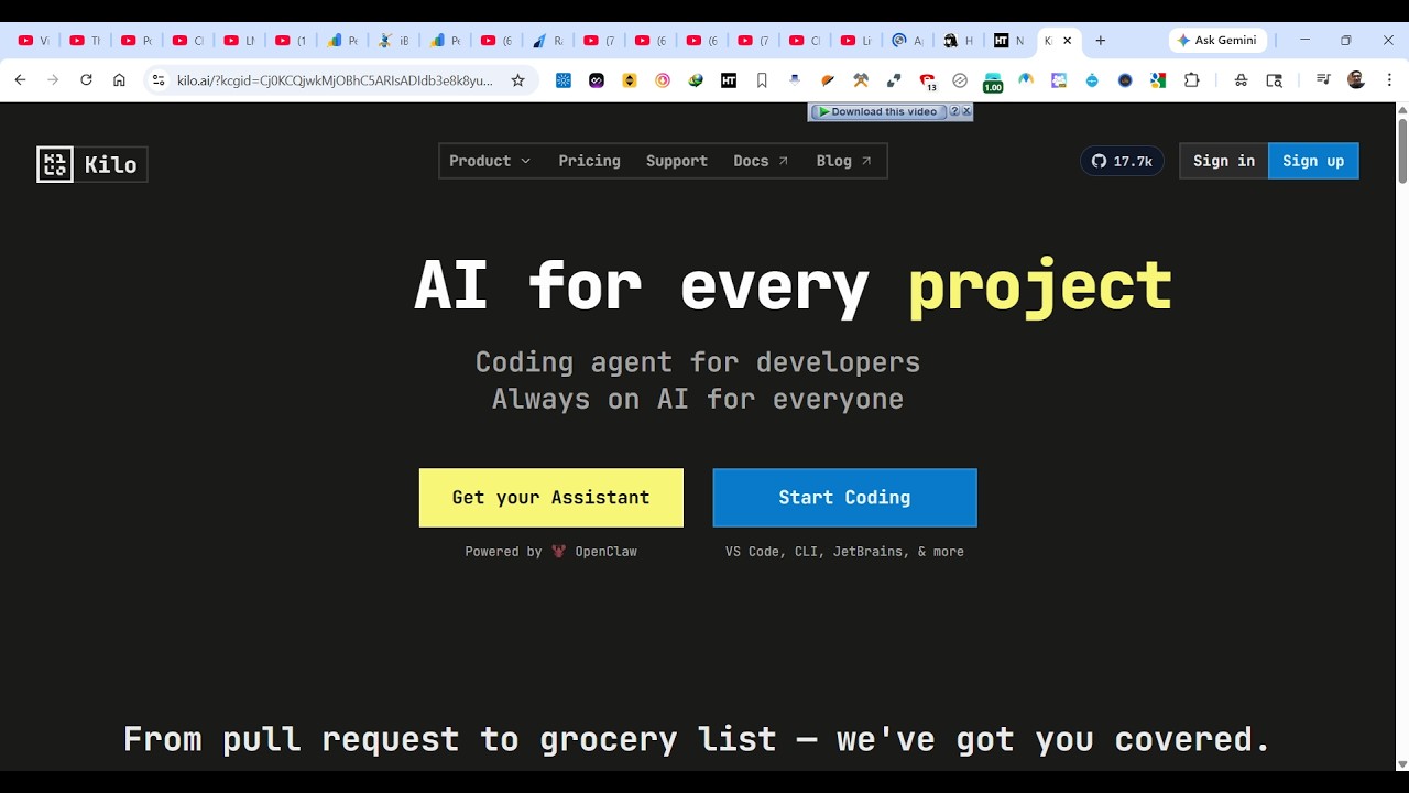 This Kilo Code VSCode AI Code Builder is INSANE Builds & Deploy Full ...