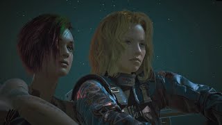 Famous Judy and V happy ending modded Cyberpunk2077 Wealth