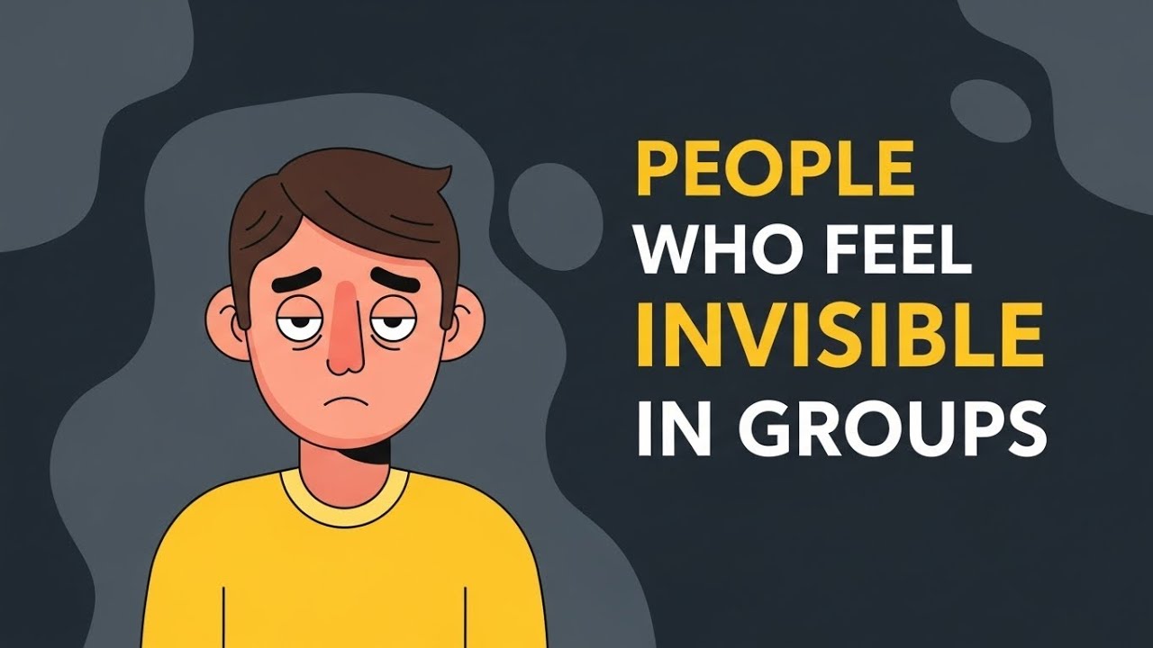 The Psychology of People Who Feel Invisible in Groups