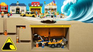 Download Lagu LEGO City Collapses Into Underground Mine – Flood Disaster MP3