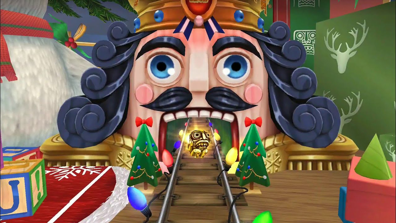 Winter Toyland Temple Run 2 Fullscreen landscape mode Christmas Day Special Map