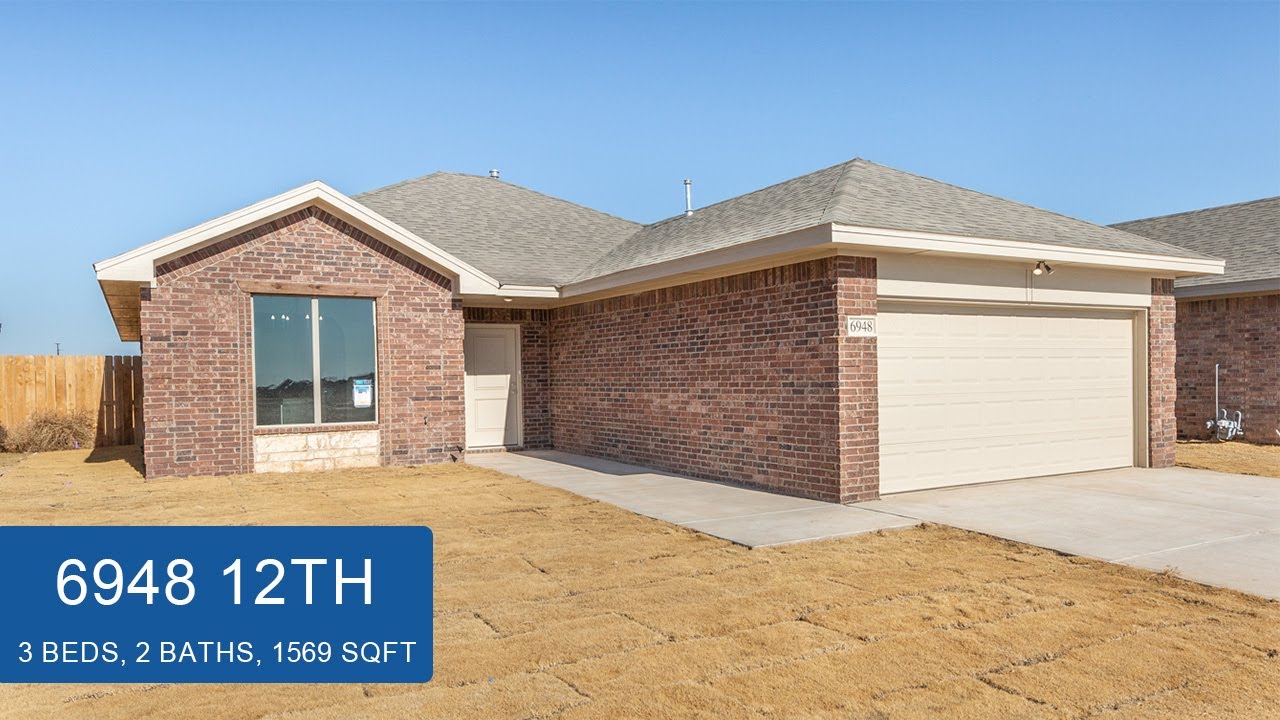 Home For Sale 6948 12th, Lubbock, TX 79416 YouTube