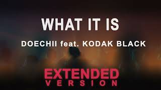 Doechii - What It Is (Block Boy) feat. Kodak Black (Extended by Mr Vibe) Resimi
