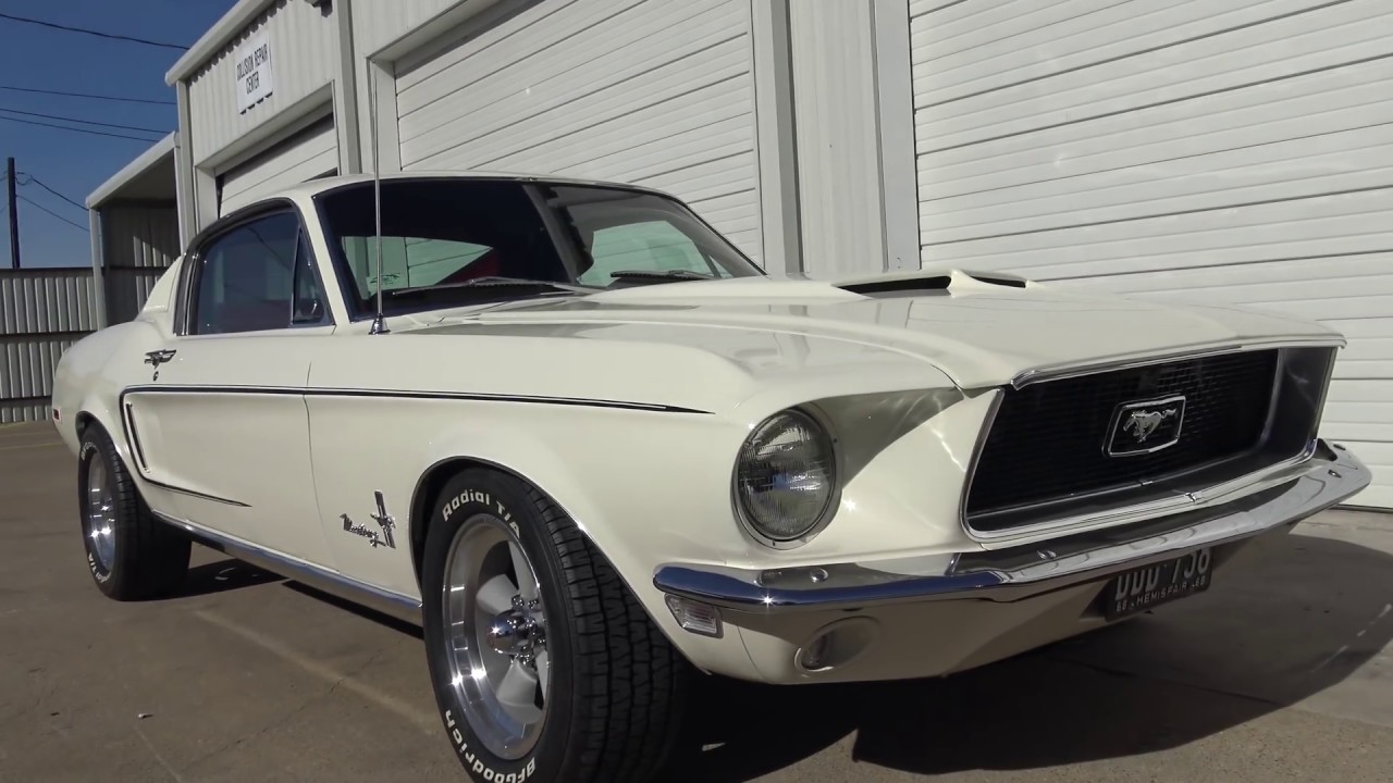 1968 Ford Mustang Fastback In 4k