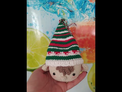 Вязаный Новогодний елочный