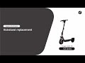 KickScooter MAX G3 Series  Kickstand replacement