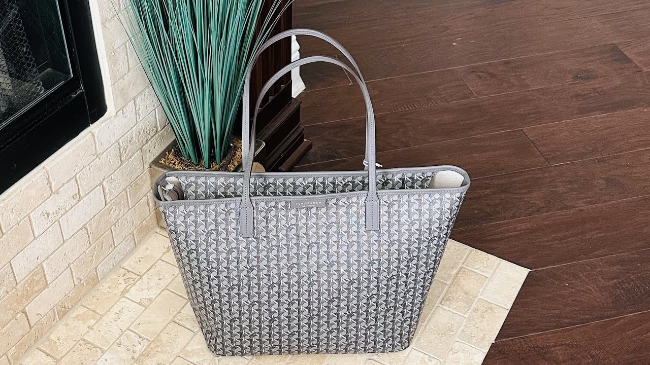 The Tory Burch Ever Ready Zip Tote! A Great Goyard/LV Neverfull