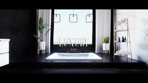 UE4 Archviz - Luxury Bathroom Design B-Roll