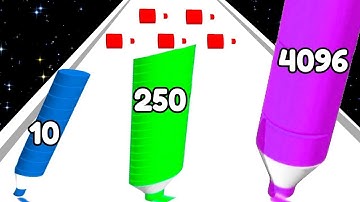 Crayon Rush 3D - Color Math Games All Levels