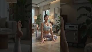 Improve your hip flexibility and inner Frog Pose Yoga Stretch. #FrogPose #yoga #yogalife