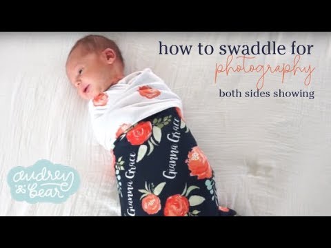 audrey bear swaddle