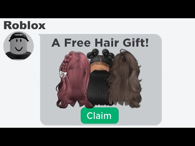 How to get free hair using Roblox hair codes 💀(2023) 
