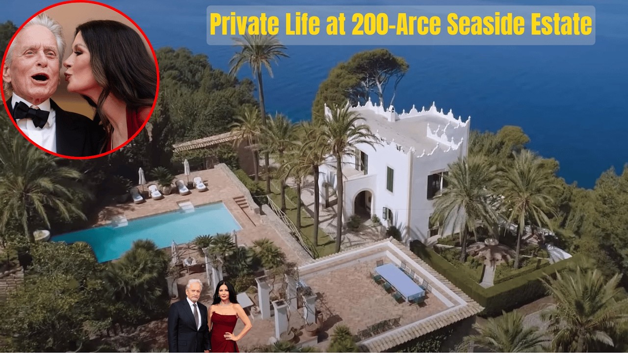 Michael Douglas Historic, 200-AC Seaside Estate—where Love, Sunshine And Classic Life Thrive