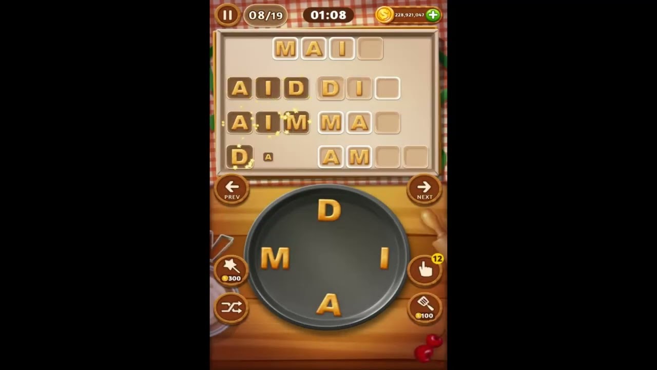 Word Cookies Bake-Off December 3 2022 Answers