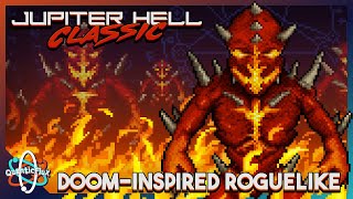 DOOM-Inspired Turn-Based Strategy Traditional Roguelike Demake! | Jupiter Hell Classic