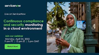 Continuous compliance and security monitoring in a cloud environment