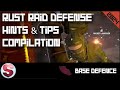 Raid Defense Tips and Tricks Compilation - Rust 2024 Summary