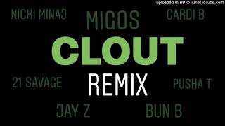 Clout Remix (Nicki Minaj, Cardi B, Migos, 21 Savage, Pusha T, Jay Z, Bun B)