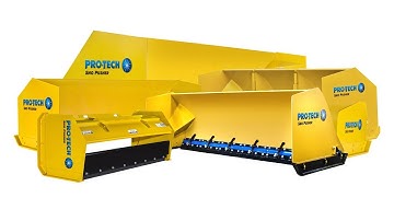 Snow Pusher for Skidsteer, Loader, Compact Tractor, and Backhoe | Pro-Tech Sno Pusher