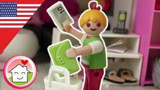 Playmobil english Lena Goes Shopping by Herself - The Hauser Family
