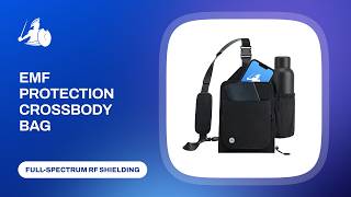 DefenderShield EMF Radiation Protection Crossbody Chest Bag - Features Overview