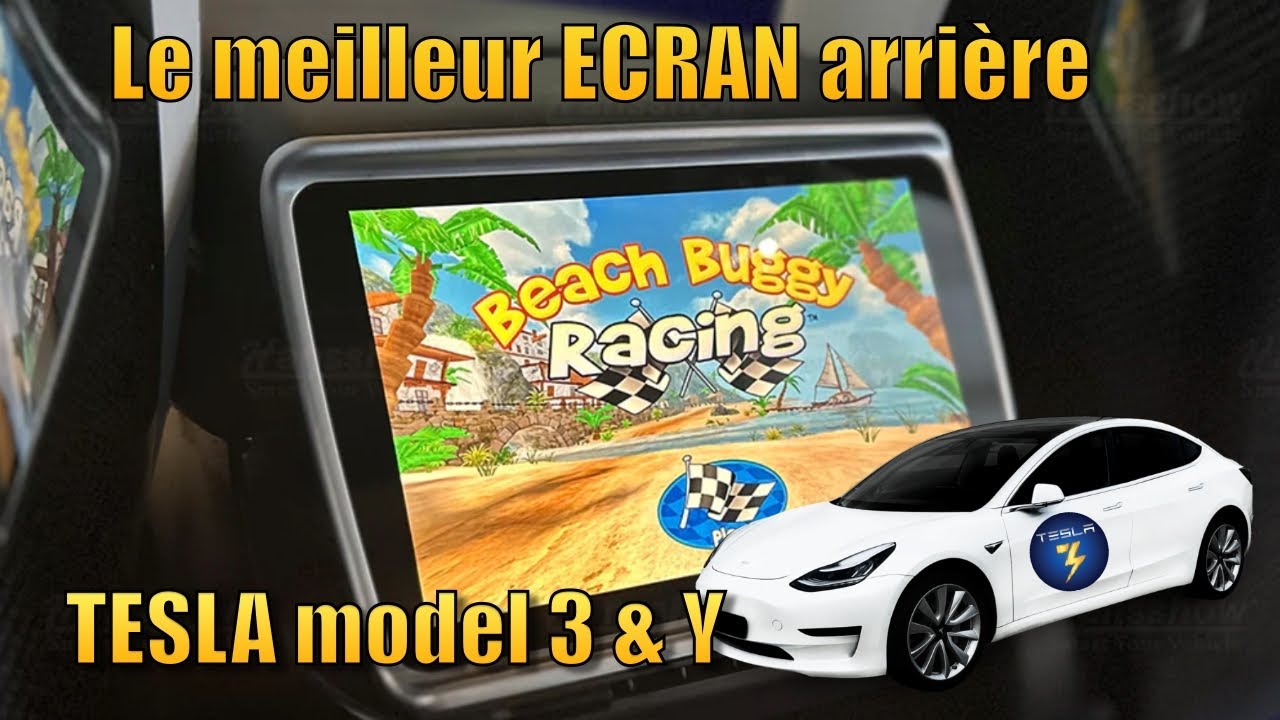 New ! Ecran arrière V3 pour model 3 et Y Hansshow : la review 