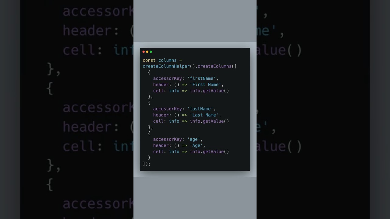 Master TanStack Table in React! #ReactTable