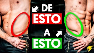 Cómo marcar la V de los ABDOMINALES | Mejores EJERCICIOS para OBLICUOS