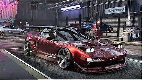 NFS HEAT HONDA NSX CUSTOMIZATION AND TESTDRIVE