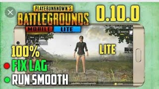 How to fix lag of PUBG MOBILE LITE..1000% Working config😊😊😘😘.