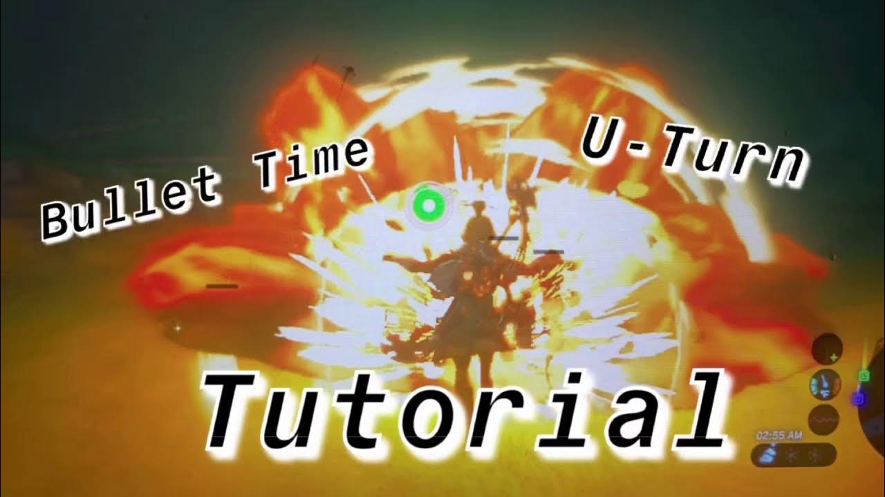 BoTW Bullet Time UTurn Tutorial (Horse does Uturn) *15 recipes YouTube