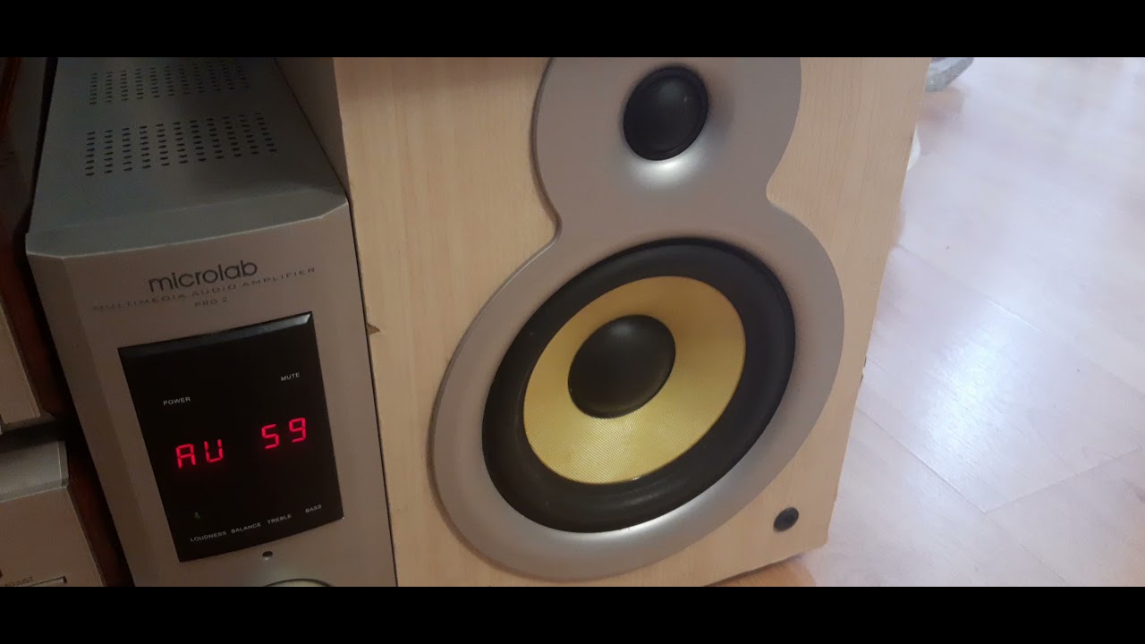 ТЕХНИКС И КОЛОНКИ МИКРОЛАБ ПРО 3 - YouTube