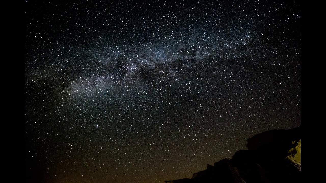 Perseid Meteor Shower, Wadi Al-Hitan (Whale Valley)