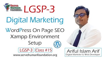WordPress On-Page SEO | Xampp Environment Setup | Freelancing Bangla Tutorial | Class #15