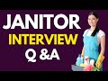 Top 25 Janitor Interview Questions and Answers for 2025