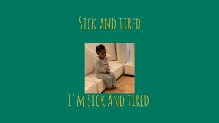 lillian hepler-sick and tired (lyrics) Tiktok song🔊 #fyp