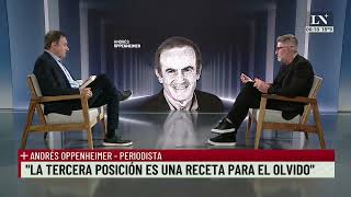 Andres Oppenheimer: "Es una gran oportunidad para Argentina"; +Entrevistas con Luis Novaresio