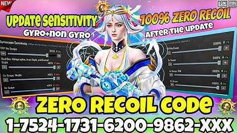 BGMI 4.1 Best Sensitivity Settings for All Devices – Low-End Android, High-End | Non-Gyro And Gyro!