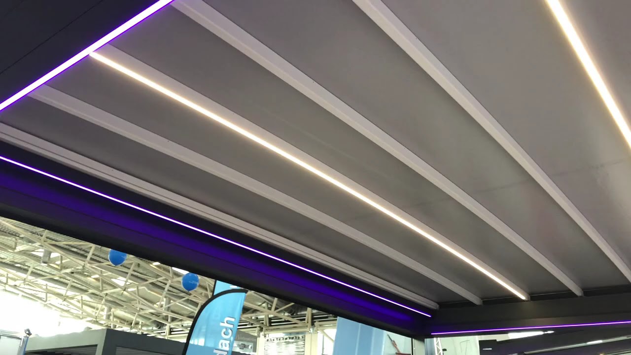 PERGOLA mit PVC-Folie 100%Wasserdicht