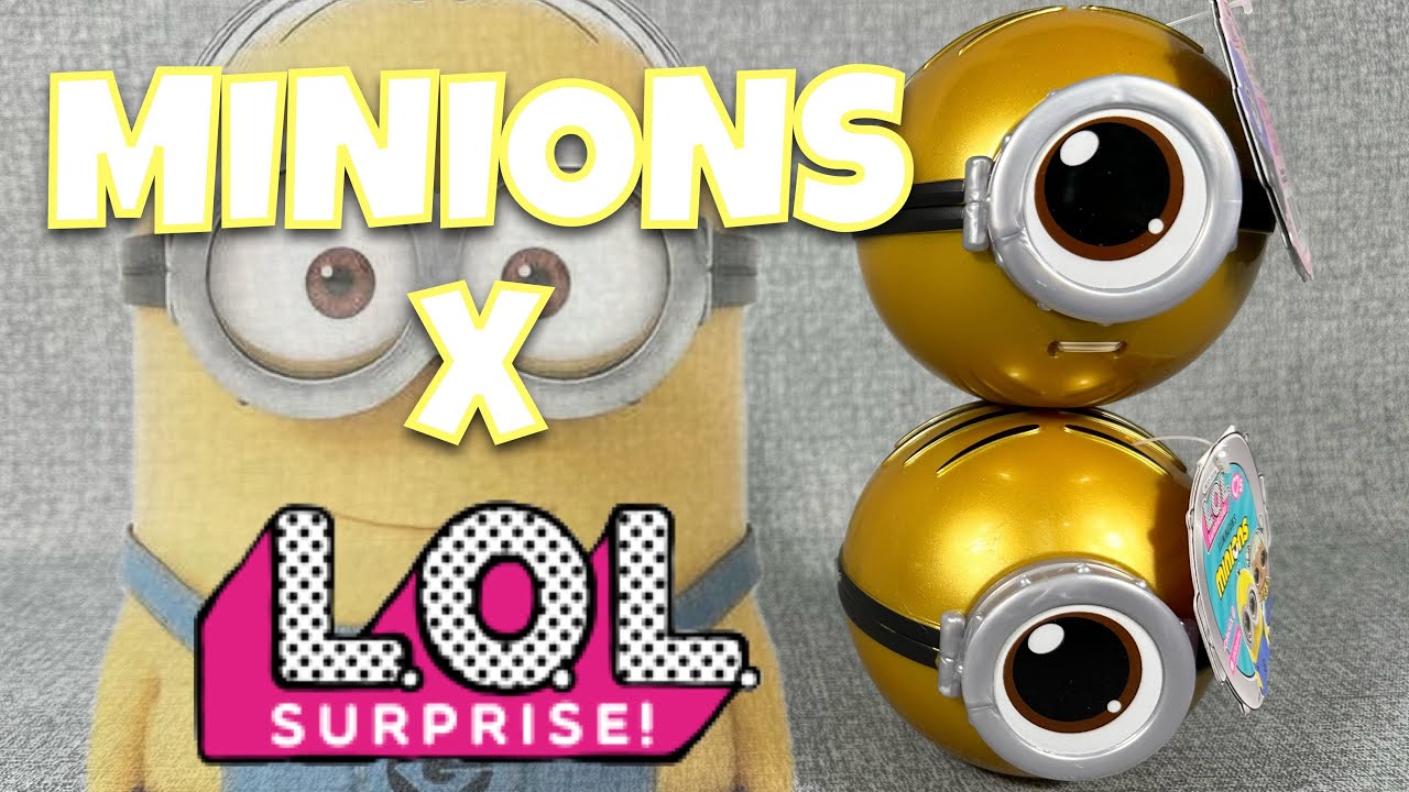 MINIONS LOL SURPRISE OPENING AND REVIEW! - YouTube