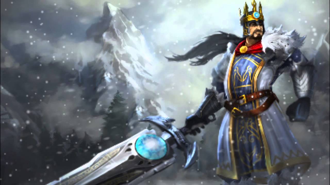 Login Screen King Tryndamere (fanmade) YouTube