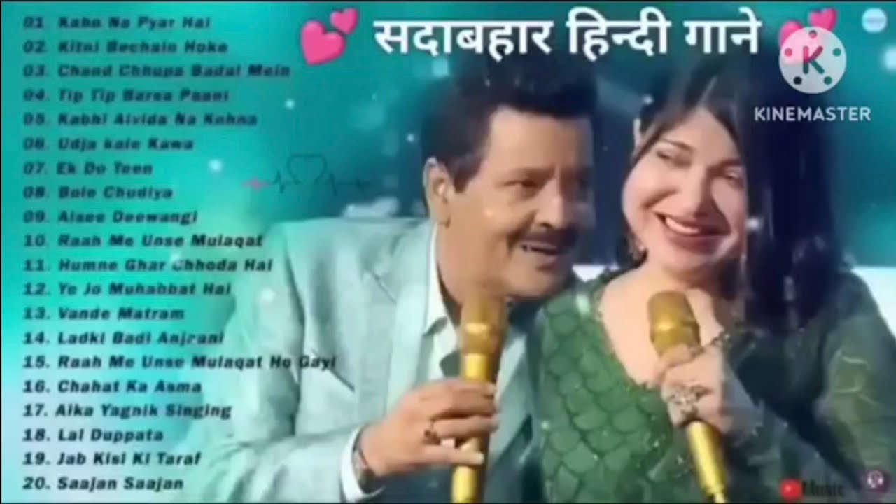90'S Old Hindi Songs😍 90s Love Song🥰 Udit Narayan, Alka Yagnik, Kumar Sanu songs Hindi songs