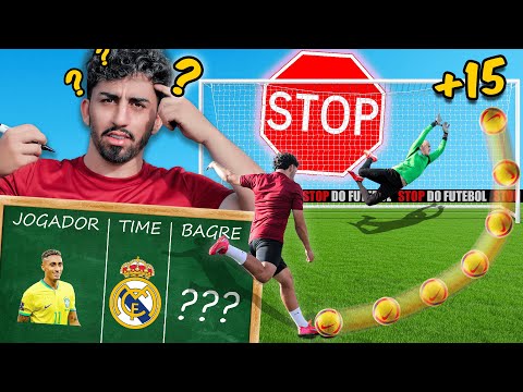 DESAFIO DO STOP DO FUTEBOL! (DEU BRIGA? 😱)