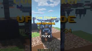 A Cow Clicker In Minecraft? - Dumb Skript Ideas  #minecraft #mcpe