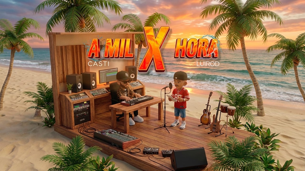 Luirod x Casti - A Mil X Hora ☀️🏝️ (Official Video)