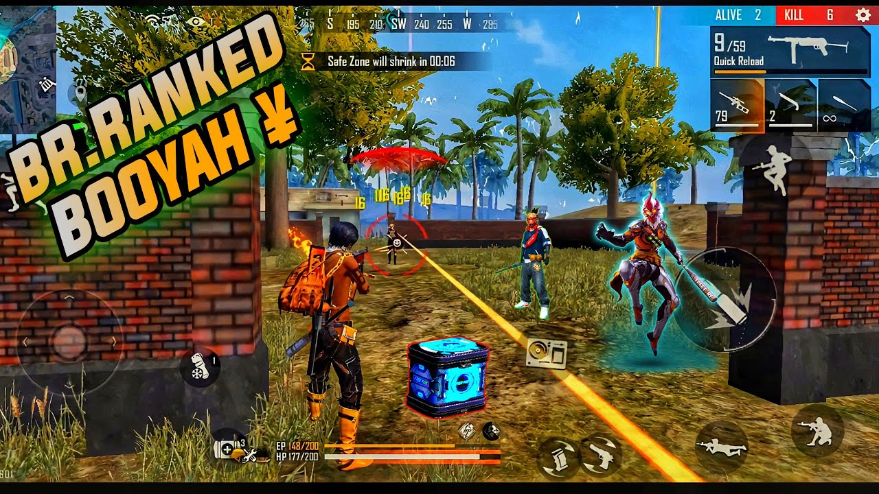 BR RANKED BOOYAH ☠️ || Booyah | Garena Free Fire 🔥 ff gameplay - YouTube